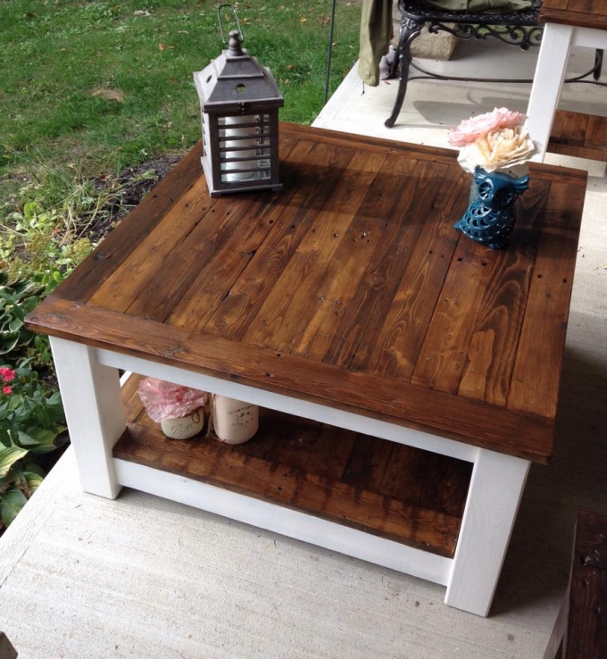 Upcycled Pallet Table