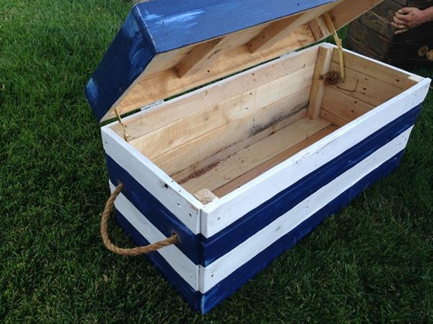 pallet toy chest