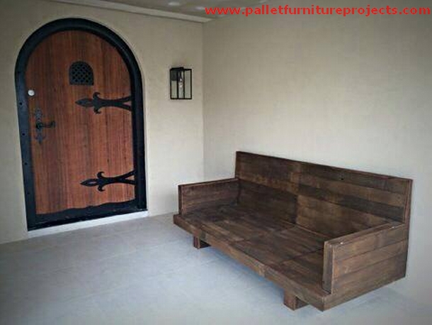 wooden pallet couch